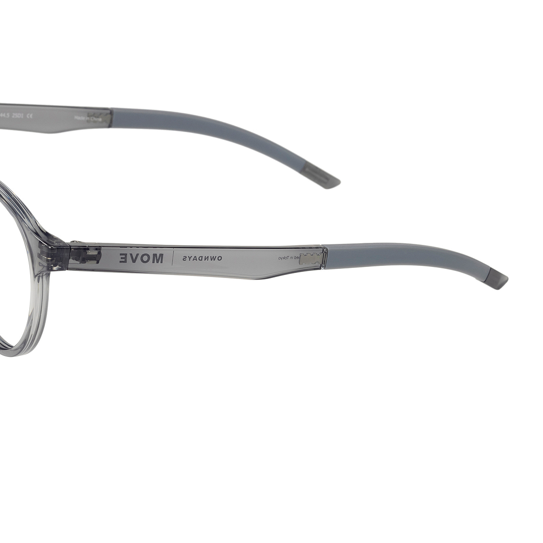 OWNDAYS | MOVE Light Gray Full Rim Boston left side